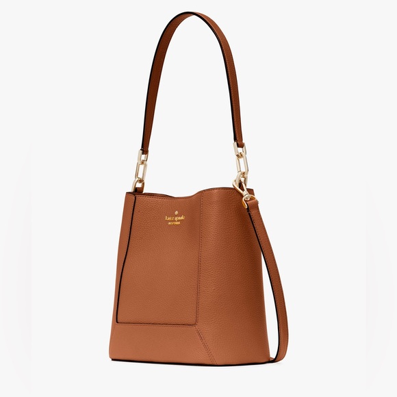 Kate Spade medium bucket bag Gingerbread new with tags - Picture 1 of 8